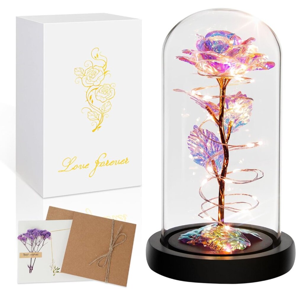 Valentines Day Rose Gifts For Her,Birthday Gifts For Women Mom Mothers Day,Flowe